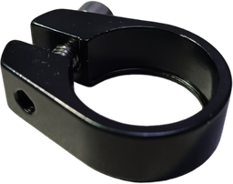 [BP-ABR024] Abrazadera LOGAN alum 28.6mm c/tornillo matt black