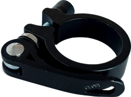 [BP-ABR041] Abrazadera LOGAN alum 28.6mm c/bloquead matt black X20