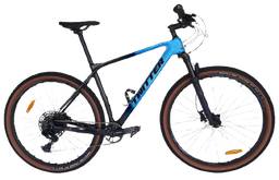 [BP-BIC068] Bicicleta TWITTER 29 MTB PREDATOR PRO 19 carbon disc hidraulico SX-12V black/blue 