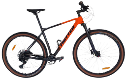 [BP-BIC069] Bicicleta TWITTER 29 MTB PREDATOR PRO 19 carbon disc hidraulico SX-12V black/orange 