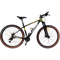 [BP-BIC423] Bicicleta TWITTER 29 MTB MANTIS2.0 17 alum disc hidraulico 30V black/yellow 