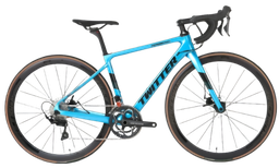 [BP-BIC473] Bicicleta TWITTER Ruta STEALTHpro 45cm carbon horquilla SRAM RIVAL-22v blue 