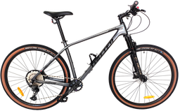 [BP-BIC684] Bicicleta TWITTER 29 MTB LEOPARD PRO 15 carbon 12v M6100 black/silver 