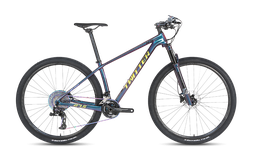 [BP-BIC699] Bicicleta TWITTER 29 MTB LEOPARD-XS 17 carbon RS-2x12V holographic/yellow 