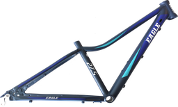 [BP-CUA070] Cuadro EAGLE-RX 27.5 DAMA 15 c/accesorios gris/azul/turquesa 7pcs