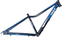 [BP-CUA0712] Cuadro EAGLE-RX 27.5 DAMA 15 c/accesorios gris/celeste/blanco 7pcs