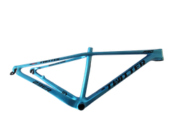 [BP-CUA10532] Cuadro TWITTER 29 LEOPARDpro 19 carbon normal c/pista de trinche azul 