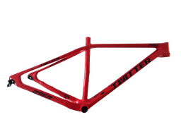 [BP-CUA10539] Cuadro TWITTER 29 LEOPARDpro 19 carbon 12x142mm c/pista de trinche + buje red holographic 