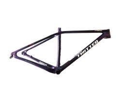 [BP-CUA10692] Cuadro TWITTER 29 STORM2.0 17 carbon normal c/pista de trinche black Holographic 