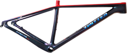 [BP-CUA1107] Cuadro TWITTER 29 STRIKERpro 17 carbon 12x142mm c/pista de trinche + buje red holographic 