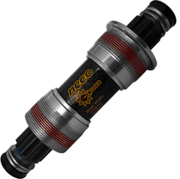 [BP-EJE016] Eje NECO de centro Cartridge 108mm 10 estrias carbon TW