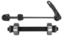 [BP-EJE080] Eje EAGLE-F delantero c/bloqueador c/balinera sellada black