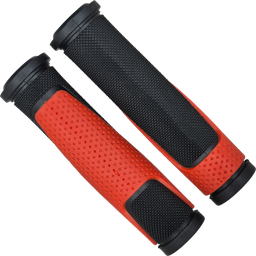 [BP-GRI060] Grips EAGLE MTB EG-914 130mm black/red neon CN