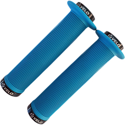 [BP-GRI120] Grips VELO BMX 145mm c/flang c/seg blue  9762AD2BK