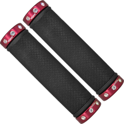 [BP-GRI137] Grips V-GRIPS d/densidad c/seg cristal black/red  V-818ACD
