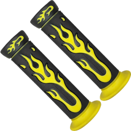 [BP-GRI144] Grips V-GRIPS Llamas c/flange black/yellow  CWG20588B