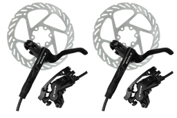 [BP-JUE041] Juego f/disc hidra EAGLE-F  4pist mordaz/manigueta/disco black