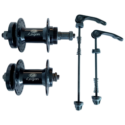 [BP-MAZ121] Manzanas LOGAN MTB alum 36H disc c/bloq par black