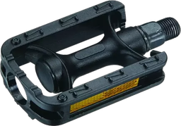 [BP-PED0131] Pedal NECO BMX niño plast c/reflect 1/2 redondo black  CN