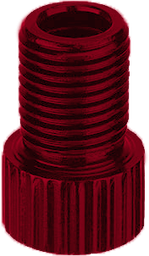 [BP-ADA029] Adaptador EAGLE-F valvula F/V A A/V  pequeño rojo paquete 25uni