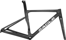 [BP-CUA242] Cuadro EAGLE Ruta JB08 500mm carbon buje f/disco c/trinche-pilar-pista-espaciador grey 