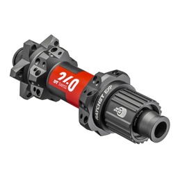 [BP-MAZ222] Manzana DT SWISS MTB 240 148x12mm 28h-recto 6bolt disc Ratchet EXP36 - Shimano Micro Spline posterior black