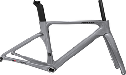 [BP-CUA322] Cuadro TWITTER Ruta R12pro 460mm carbon DISC BB-rosca c/trinche-pilar cement gray 