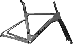 [BP-CUA346] Cuadro TWITTER Ruta R15pro 500mm carbon DISC BB-rosca c/trinche-pilar-pista de trinche-espaciador dark gray 