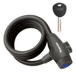 [BP-SEG002] Seguro Bicicleta EAGLE-L c/llave 12X1000mm black