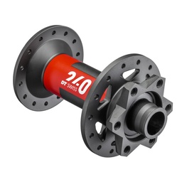 [BP-MAZ245] Manzana DT SWISS MTB 240 110x15mm 28h-tipo J 6bolt disc delantero black