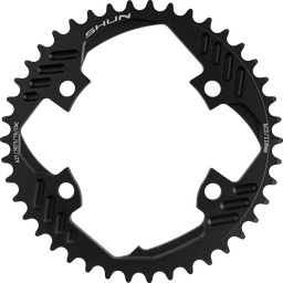 [BP-CRN140] Coronilla SHUN aluminio BCD110 42T compatible con R7100/R8100 black TW