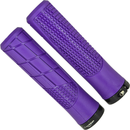 [BC-GRI204] ﻿Grip GRAVITY 135mm TPR GRP-334 purple c/seguro﻿