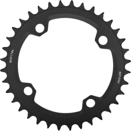 [BC-CRN161] Coronilla GRAVITY redonda 36T 104BCD black