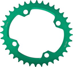 [BC-CRN183] Coronilla GRAVITY ovalada 36T 104BCD green