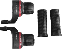 [BC-GRS002] Grip shift-F black/red/white Index SSYY-12+2P par