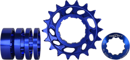 [BC-PIN062] Piñon GRAVITY p/STUNT 18T blue