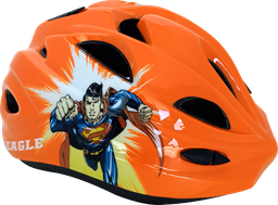 [BC-CAS071] Casco niño EAGLE-F out mould orange SUPERMAN