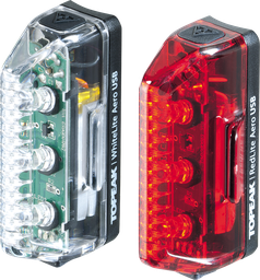 [BC-LAM084] Lampara TOPEAK USB reflect del/post TMS075 combo set