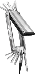 [BC-HER142] H-Navaja TOPEAK TUBI 18 mini tool silver TUB-18S 18 fun w/tubeless tire repair kit 