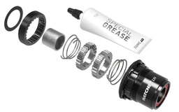 [BC-KIT041] Kit DT SWISS ratche LN conversion 3 pawl a rache c/freewheel Sram XDR 