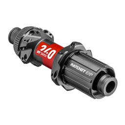 [BC-MAZ254] Manzana DT SWISS 240 MTB 142x12mm 24h recto c/lock Ratchet EXP 36 - Shimano HG posterior