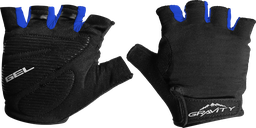 [BC-UNI124] Guantess GRAVITY ciclismo d/corto EG-702 black/blue M