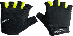 [BC-UNI128] Guantess GRAVITY ciclismo d/corto EG-702 black/yellow S