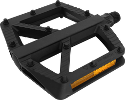 [BC-PED051] Pedal GRAVITY MTB nylon 9/16" rodamiento c/reflectivo negro par