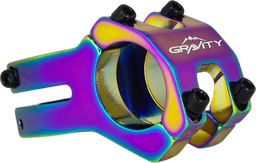 [BC-STE055] Stem GRAVITY MTB STUNT M658 31,8 E:40MM rainbown