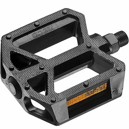 [BP-PED059] Pedal NECO MTB plast c/reflect 9/16 plano black WP408 CN