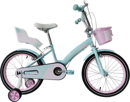 [BC-BIC189] Bicicleta CROSSER 18 BMX C3 horquilla c/canasta blue/pink