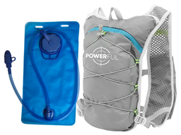 [BC-BOL028] Mochila POWERFUL Trail Running hidrat siberian gray 2L  RB-2432