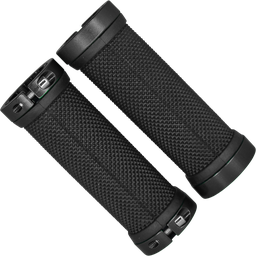 [BC-GRI187] Grips ZERO silicon 90mm c/seguro doble Black par