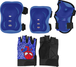 [BC-KIT076] Kit GRAVITY protecciones c/guante c/protector de mano niño blue